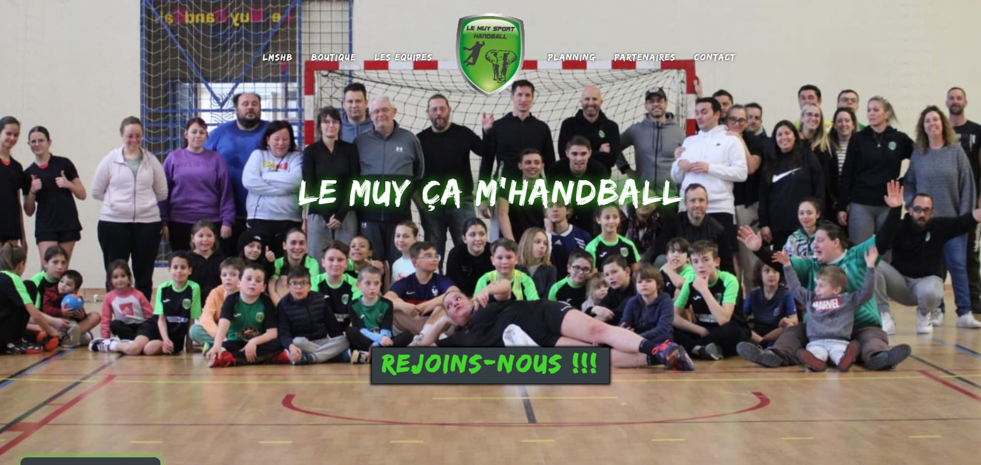 photo du site web Le Muy Sport Handball