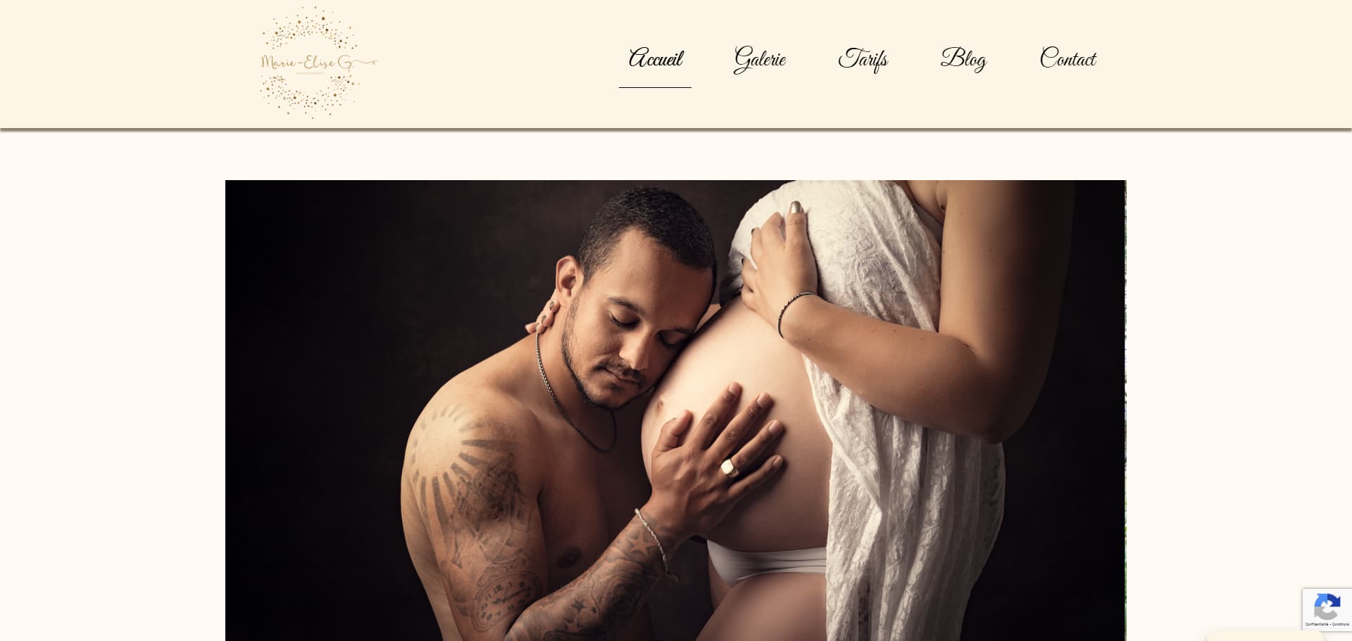 photo du site web Marie Elise G Photography
